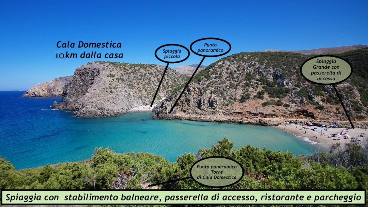 Il Tramonto Tanca Piras Villa Nebida Eksteriør bilde
